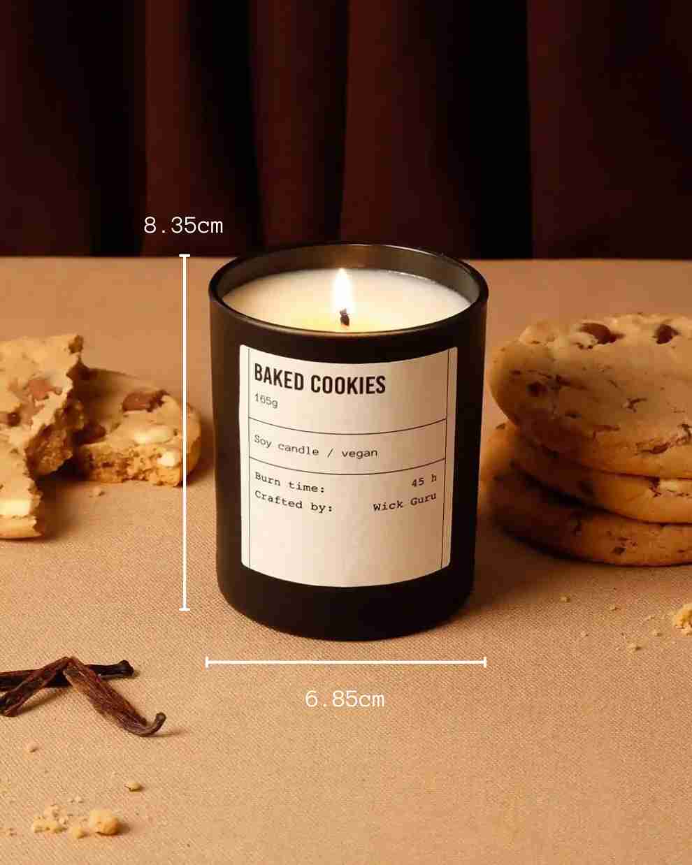 Baked Cookies Candle | Butter + Vanilla + Sugar - Wick Guru