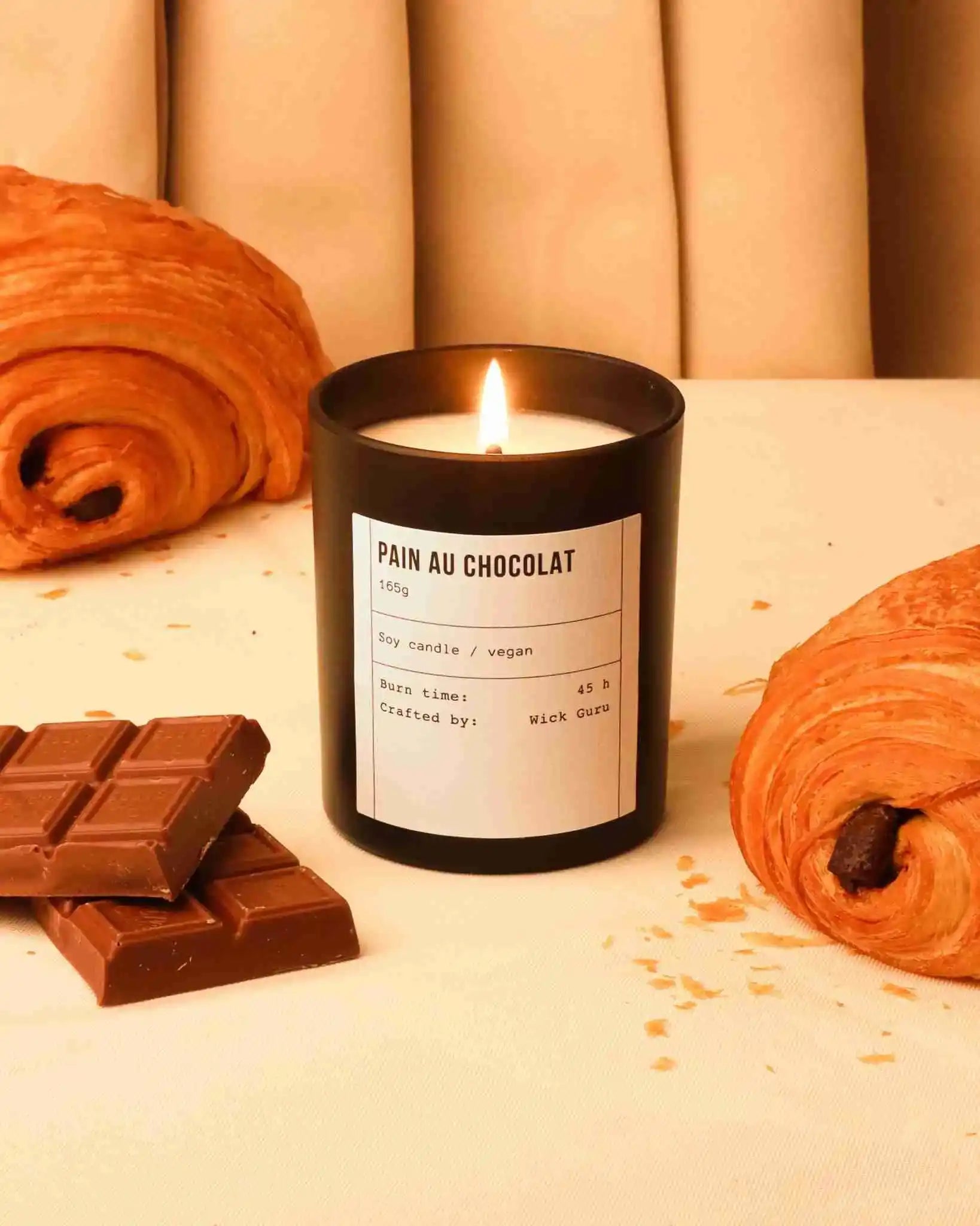 Pain au Chocolat Candle