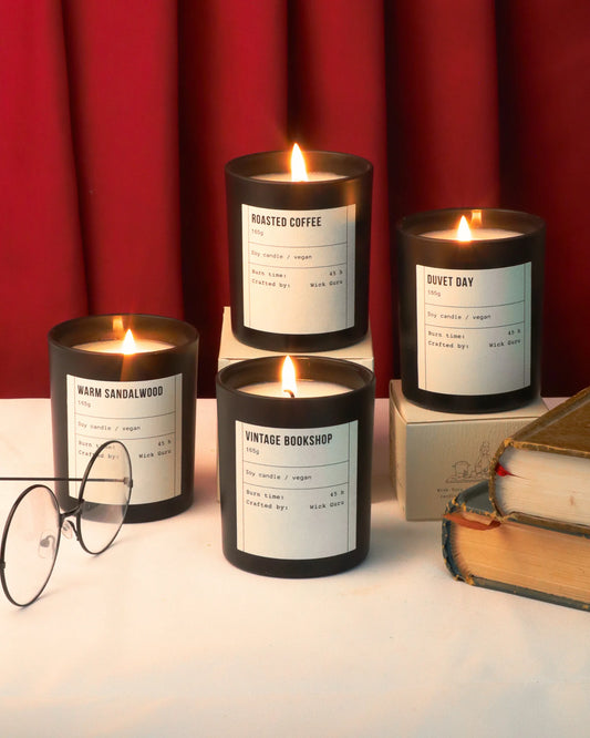Booklovers Candle Bundle | 4 Scents | SAVE 20%
