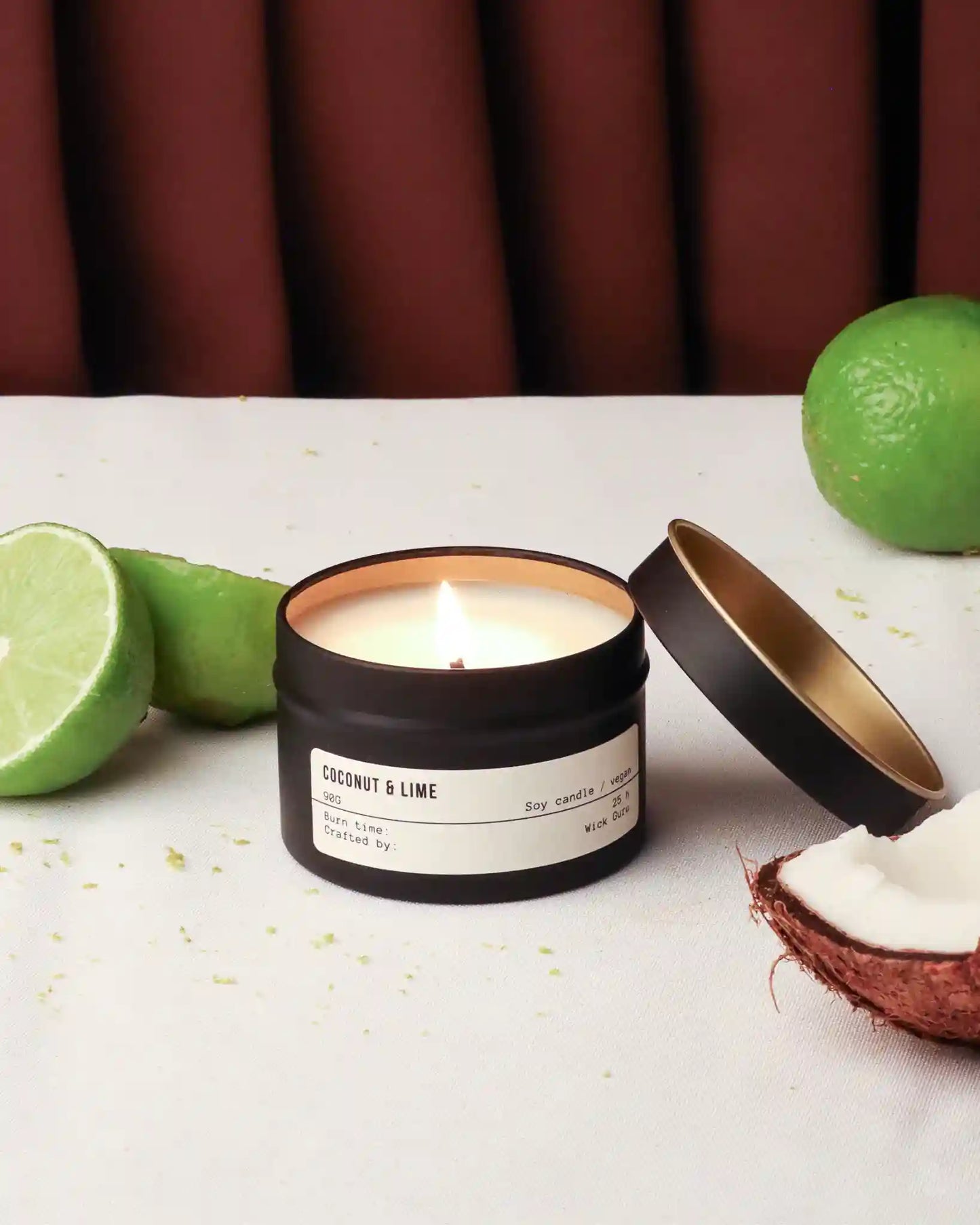 Coconut & Lime Candle | Coconut + Lime + Vanilla