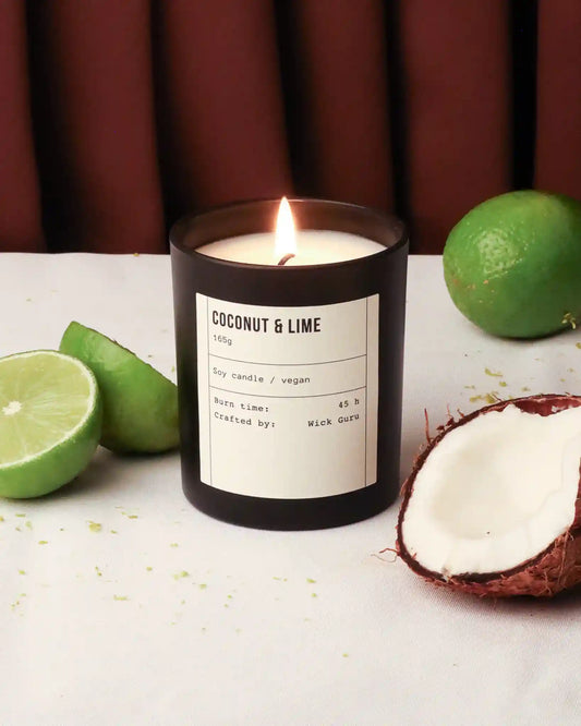 Coconut & Lime Candle | Coconut + Lime + Vanilla